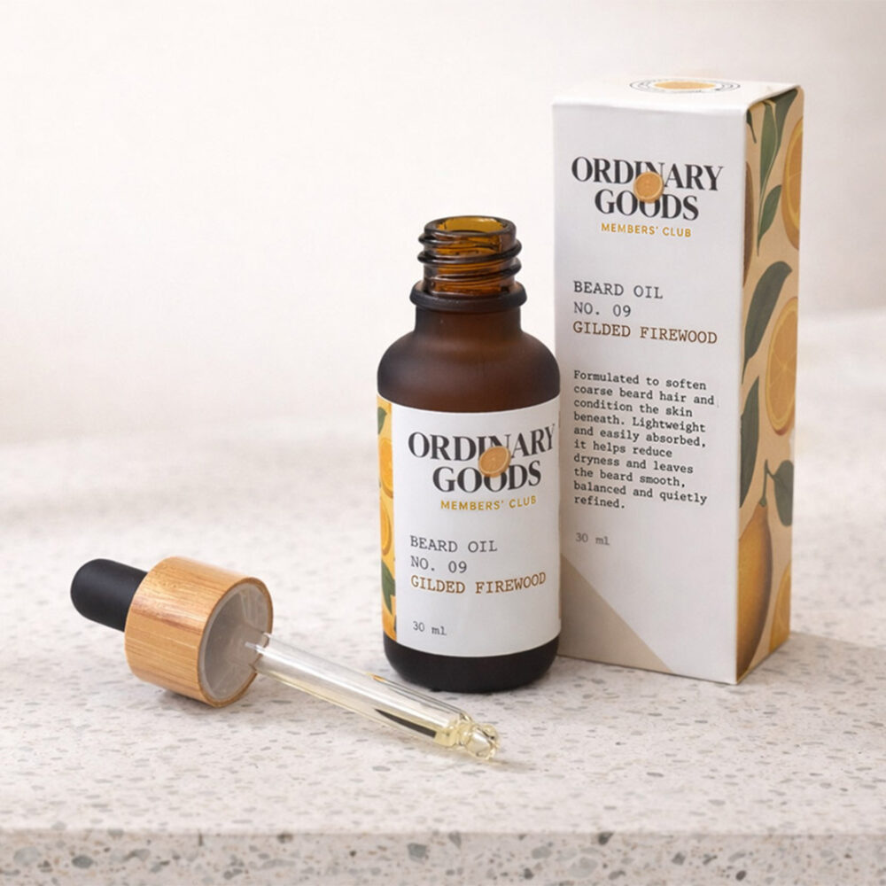 Gilded Firewood Beard Oil
